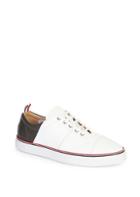 Thom Browne Color Blocked Leather Low-top Sneakers