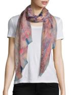 Etro Dhely Water Color Psly Scarf