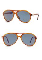 Persol 59mm Solid Havana Sunglasses