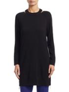 Akris Punto Cutout Roundneck Top