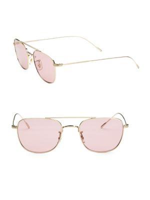 Oliver Peoples Kress 49mm Square Sunglasses