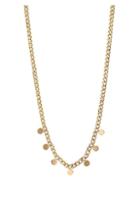 Zoe Chicco 14k Yellow Gold Discs Choker Necklace