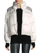 Blanc Noir Reversible Puffer Jacket
