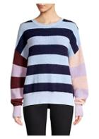 Parker Mila Stripe Merino Wool & Mohair-blend Sweater
