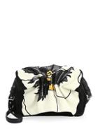 Valentino Garavani Bloomy Colorblock Leather Shoulder Bag