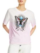 Maje Butterfly Graphic Tee