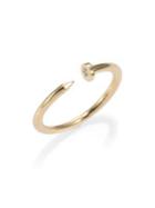 Sydney Evan Diamond & 14k Yellow Gold Nail Ring