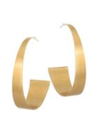 Dean Davidson 22k Goldplated Hoop Earrings