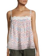 Joie Sevy Printed Silk Camisole