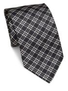 Brioni Plaid Silk Tie