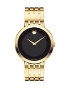 Movado Esperanza Yellow Gold Pvd Finished Stainless Steel Bracelet Watch