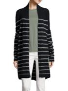 Vince Textured Striped Cardigan