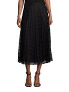 Saks Fifth Avenue Collection Pleated Lace Midi Skirt
