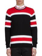 Givenchy Striped Wool Crewneck Sweater