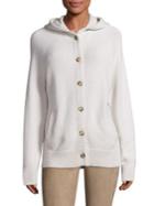 The Row Runi Cashmere Hooded Cardigan