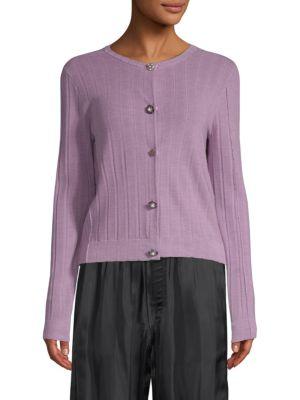 Marc Jacobs Long-sleeve Button Front Cardigan