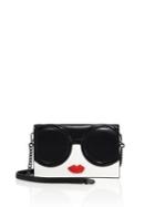 Alice + Olivia Stacey Face Long Leather Wallet