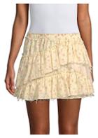 Loveshackfancy Genevieve Tiered Floral Skirt