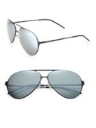 Italia Independent I-thin 59mm Metal Aviator Sunglasses
