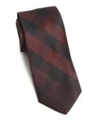 Burberry Checkered Silk Tie