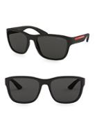 Prada Linea Rossa 59mm Wayfarer Sunglasses