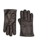 Portolano Cashmere-lined Leather Gloves