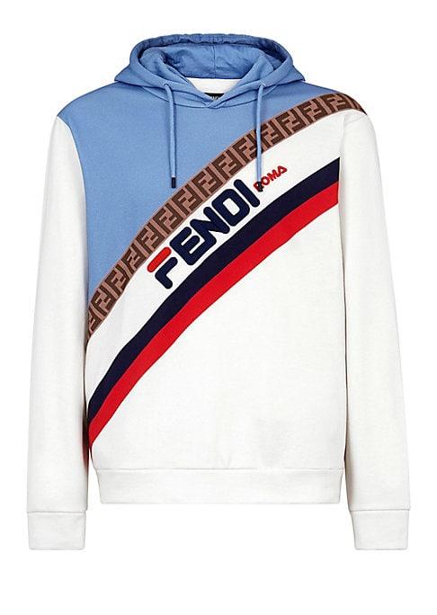 Fendi Fendi Mania Colorblock Stripe Sweatshirt