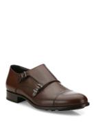 Hugo Boss Monumental Monk Strap Leather Shoes