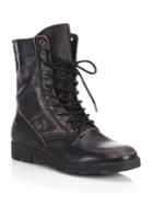 Diesel Leather Mid-calf Boots
