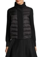 Moncler Maglione Tricot Puffer Jacket
