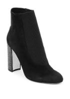 Rene Caovilla Strass Heel Ankle Boots