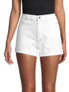 Jen7 By 7 For All Mankind Cotton Five-pocket Shorts
