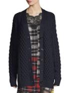 Marc Jacobs Cable Knit Cardigan