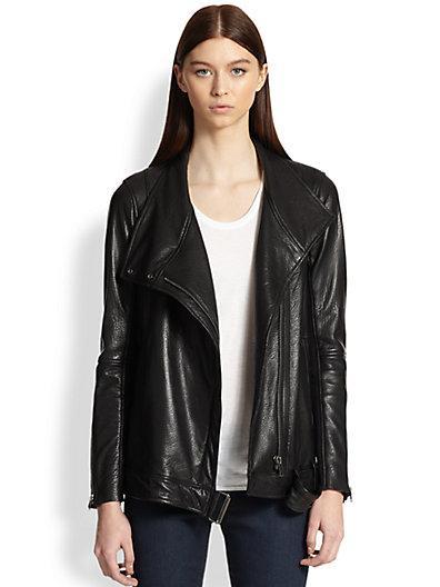 Helmut Lang Cluster Leather Jacket