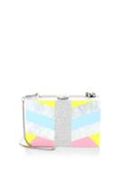 Milly Geometric Square Box Convertible Clutch