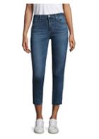 Ag Jeans Cropped Mid-rise Cigarette Jeans
