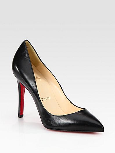 Christian Louboutin Pigalle 100 Leather Pumps