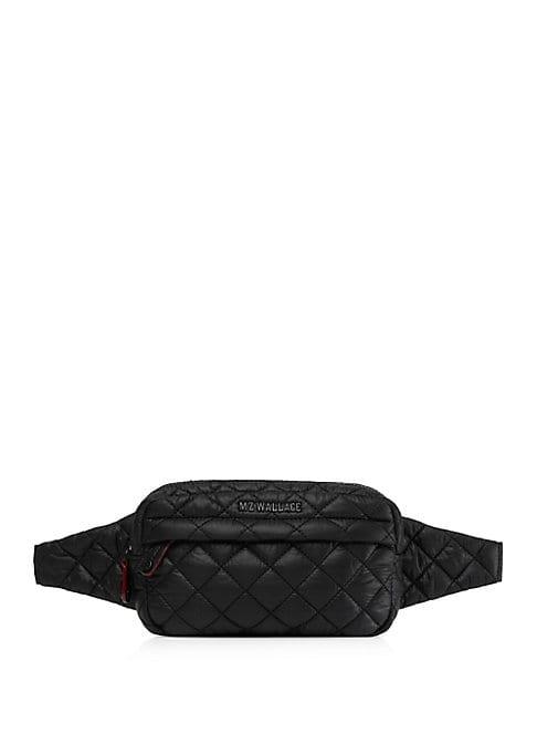 Mz Wallace Metro Quilted Nylon Belt Bag