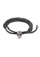 Alexander Mcqueen Braided Leather Bracelet