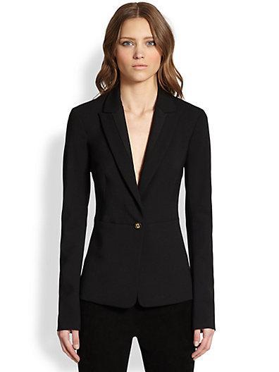 The Row Brendan Stretch Crepe Blazer