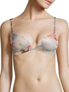Zimmermann Mercer Floral-print Bikini Top