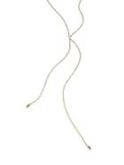 Zoe Chicco 14k Yellow Gold Bullet Lariat Necklace