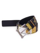 Versace Classic Saffiano Leather Belt