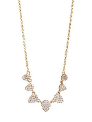 Jules Smith Pave Gradient Necklace
