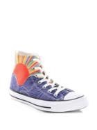 Converse Printed Canvas High-top Sneakers