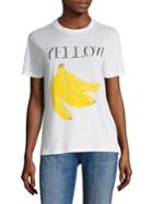 Ganni Harway Banana Cotton T-shirt