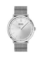 Hugo Boss Essential Ultra Slim Silvertone Mesh Bracelet Watch