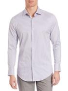 Saks Fifth Avenue Collection Double-stripe Sportshirt
