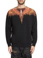 Marcelo Burlon Flame Wing Cotton Sweatshirt