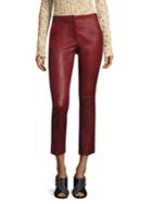 Helmut Lang Straight-fit Leather Pants